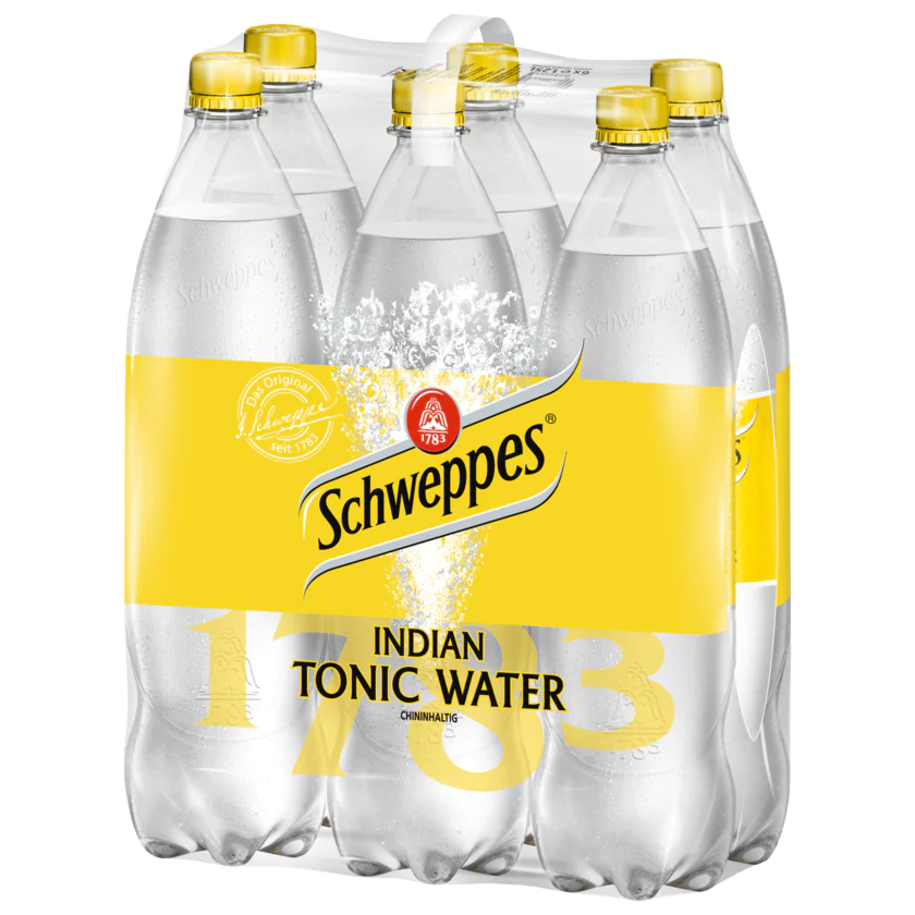 Schweppes Indian Tonic Water 6x1,25l - 4000140700156