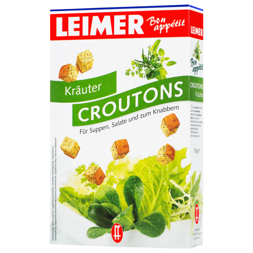 Leimer Croutons Kräuter 100 g - 4000186038107