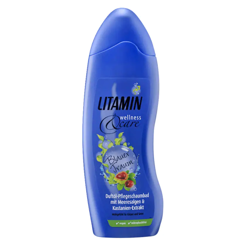 Litamin Wellness&Care Blauer Traum Pflege-Schaumbad 750ml - 4000196015112