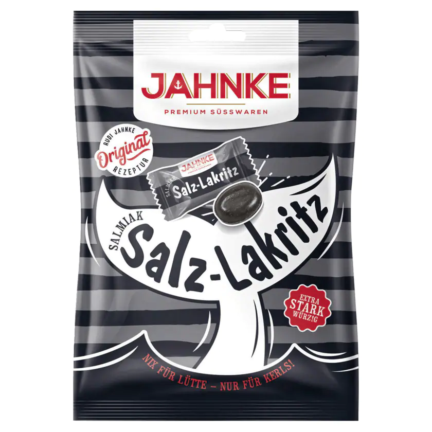 Jahnke Salz-Lakritz 125g - 4000211055000