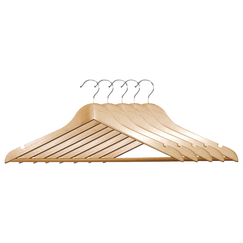 Formkleiderbügel, 5er Pack, FSC - 4000270672354