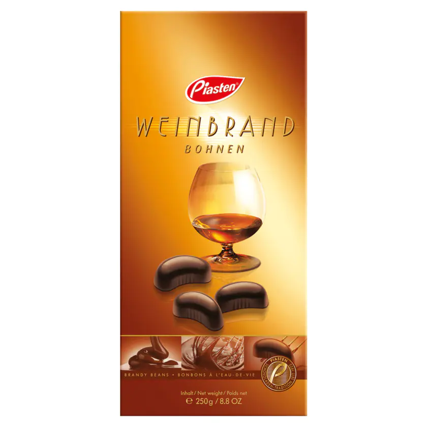 Piasten Weinbrandbohnen 250g - 4000281514506