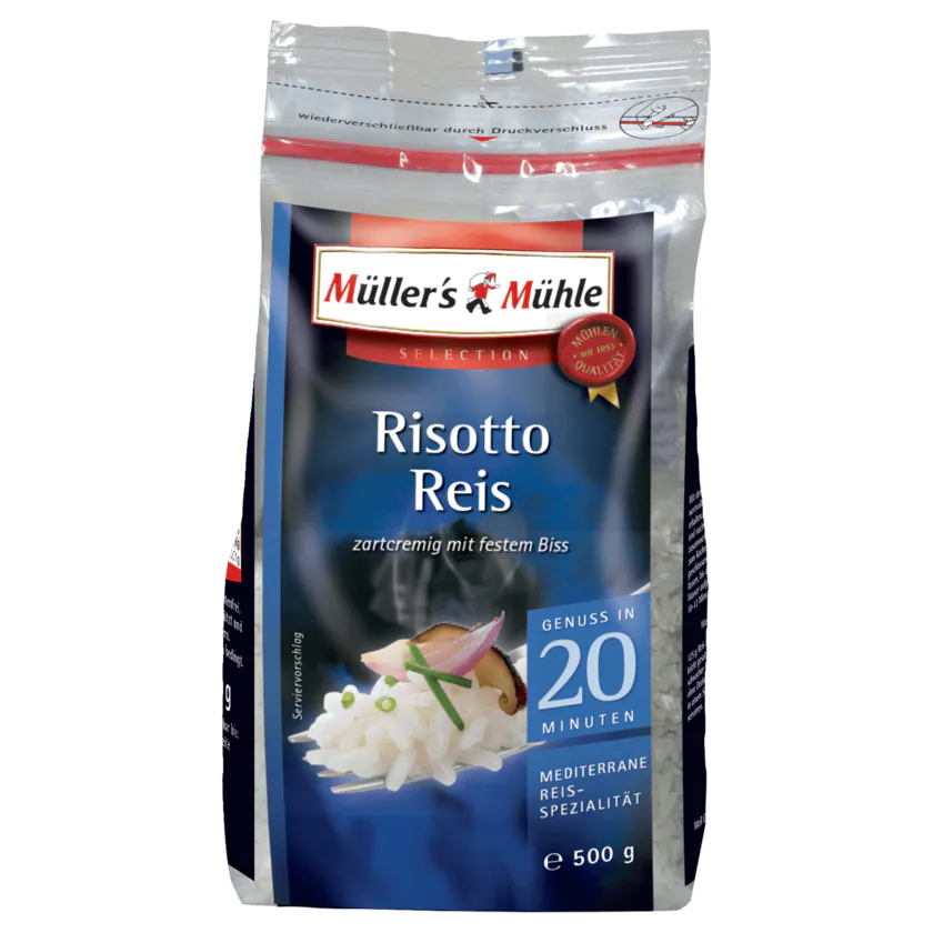 Müllers Mühle Risotto Reis 500g - 4000286231248