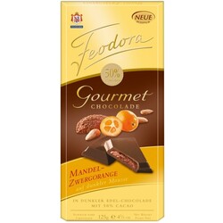 Feodora Gourmet Chocolade Mandel-Zwergorange - 4000323024000
