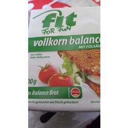 Fit for Fun Vollkorn balance, 500 gr - 4000358111188