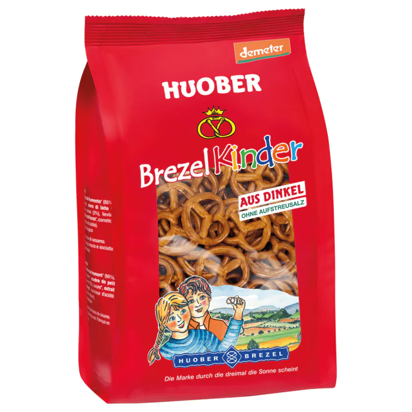 Demeter Huober Brezel Kinder 125g - 4000381030258