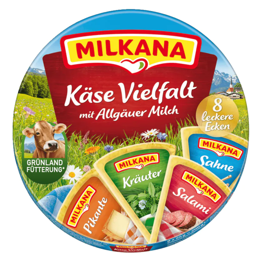 Milkana Käse Vielfalt 200 g - 4000400076564