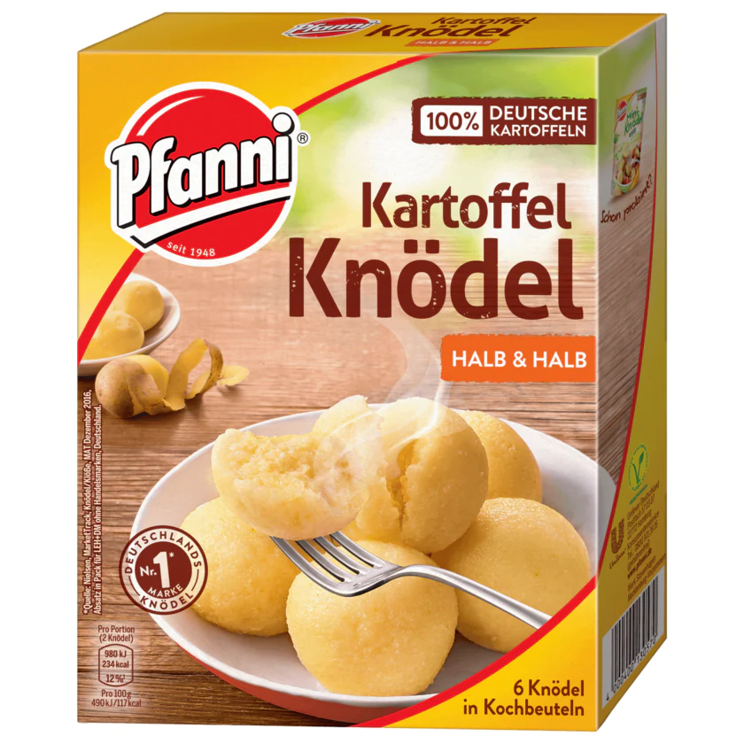 Kartoffel Knödel Halb & Halb - 4000400130570