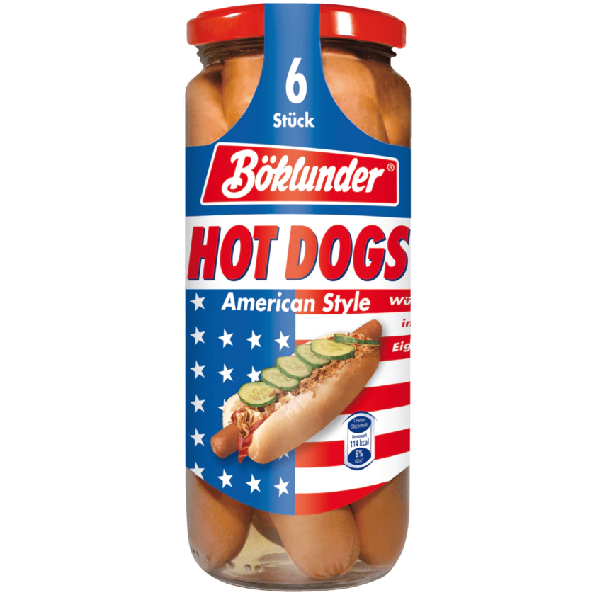 6 Hot Dog American Style - 4000404035758