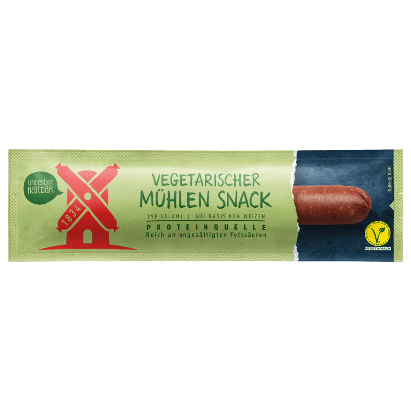 Rügenwalder Mühle Vegetarischer Mühlen Snack 25g - 4000405001530