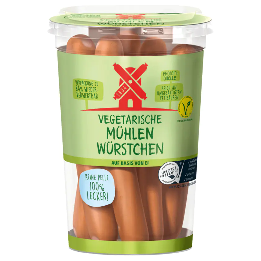 Vegetarische Mühlen Würstchen - 4000405002636