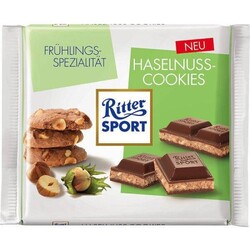 Ritter SPORT Frühlingsspezialität 2015 - Haselnuss-Cookies - 4000417029003