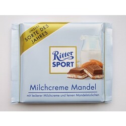 Ritter Sport Sorte des Jahres Milchcreme Mandel - 4000417283009