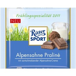 Ritter Sport – Alpensahne Praliné - 4000417295002