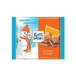 Ritter Sport Winter-Kreation Caramel + Orange - 4000417308009