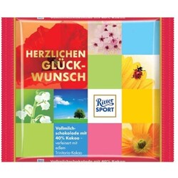 Ritter Sport Herzlichen Glückwunsch - 4000417616005