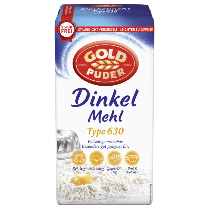 Goldpuder Dinkel-Mehl 1kg - 4000462114099