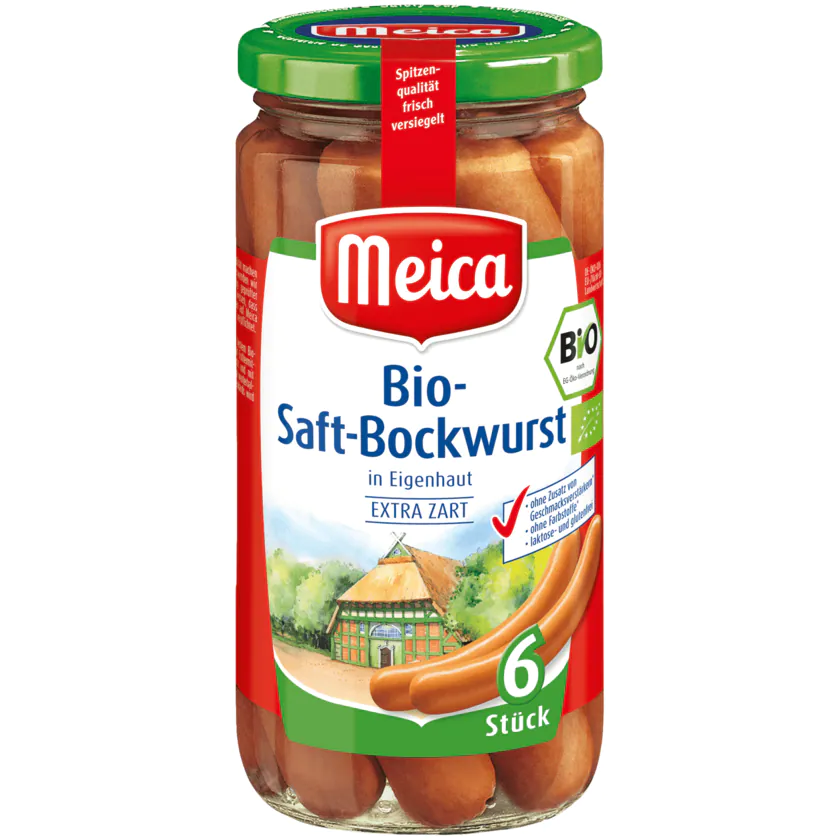 Bio-Saft-Bockwurst - 4000503710204