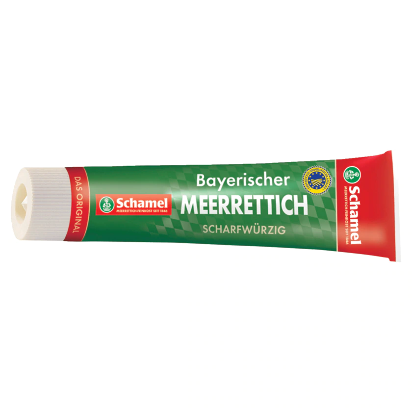 Schamel Bayerischer Meerrettich Tube scharf & würzig 90g - 4000515001055