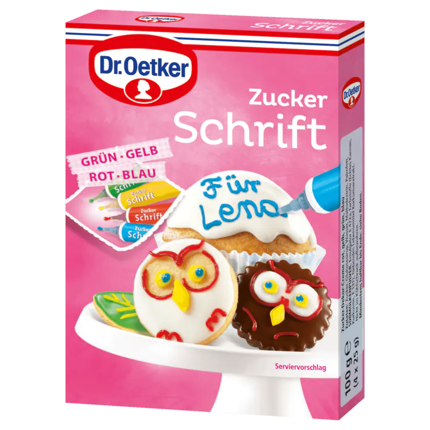 Dr. Oetker Zuckerschrift - 4000521006426