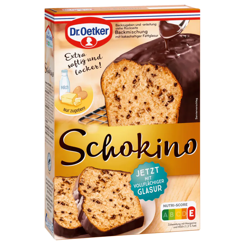 Dr. Oetker Schokino Kuchen Backmischung 495g - 4000521029968