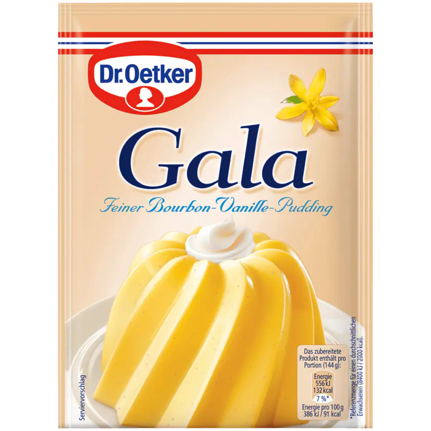 Dr.Oetker Gala Puddingpulver Bourbon-Vanille 3x 37 g - 4000521223014