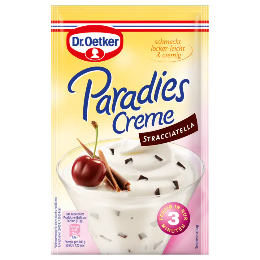 Dr.Oetker Paradies Creme Stracciatella 66 g - 4000521466503