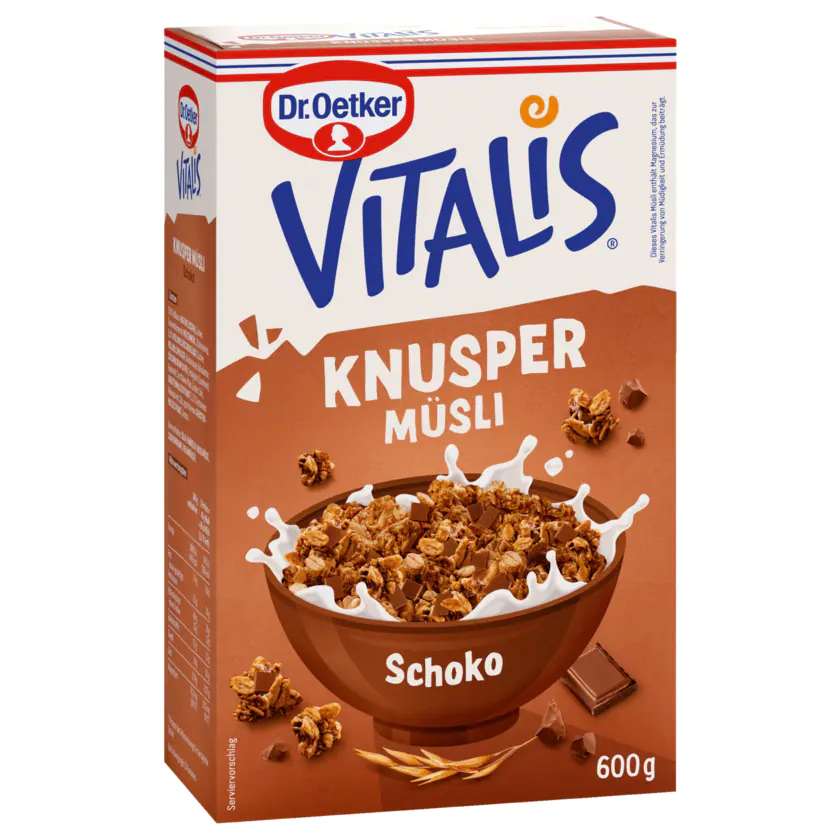 Dr.Oetker Vitalis Knusper Müsli Schoko 600 g - 4000521661403