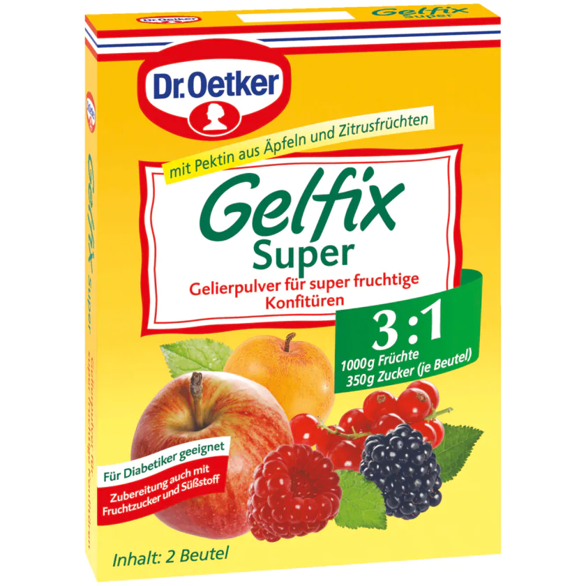 Dr.Oetker Gelfix Super Gelierpulver 3:1 50 g - 4000521712006