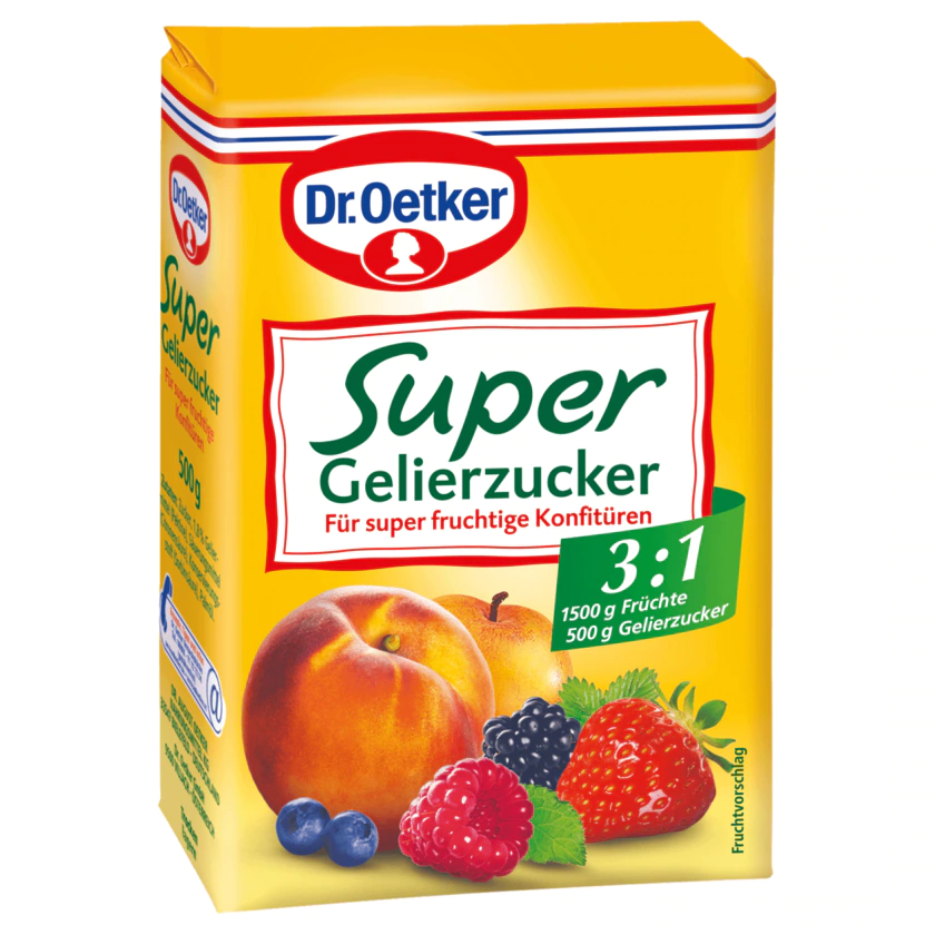 Dr.Oetker Super Gelierzucker 3:1 500G - 4000521730307