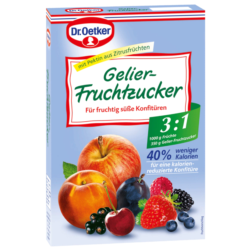 Dr. Oetker Gelier Fruchtzucker 350g - 4000521731106