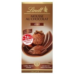 Lindt Mousse Au Chocolat Zimt Promo Tafel, 140 g - 4000539102004