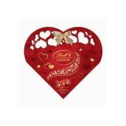 LINDT Lindor Herzpackung Milch, 200g - 4000539102325