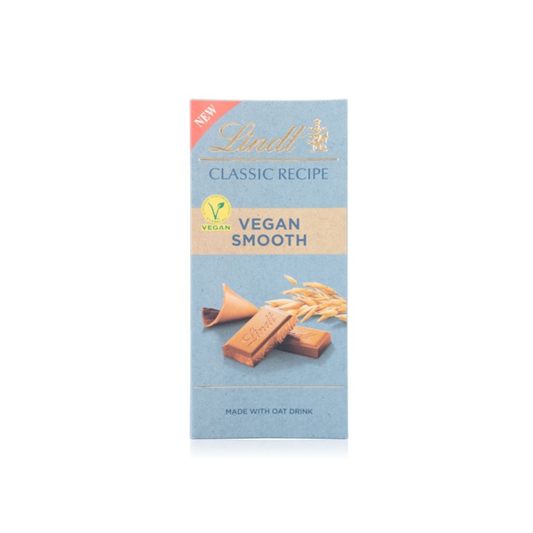Lindt classic vegan smooth chocolate bar 100g - Waitrose UAE & Partners - 4000539140327