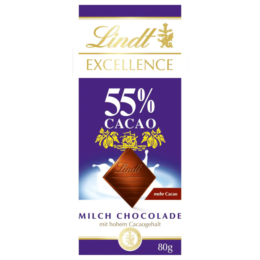 Chocolat au lait 55% - 4000539280504