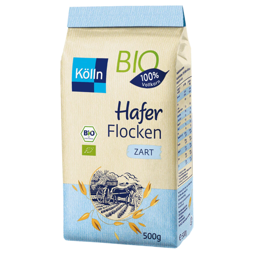 Kölln Bio Haferflocken zart 500G - 4000540000641
