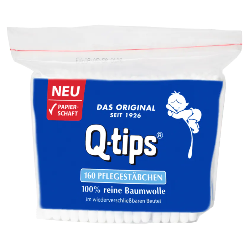 Q-Tips 160 Pflegestäbchen - 4000576027230