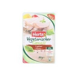 Herta Vegetarischer Genuss Lyoner Pfeffer - 4000582200290