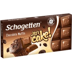 Schogetten Let's Cake! Chocolate Muffin (Limited Edition) - 4000607016400