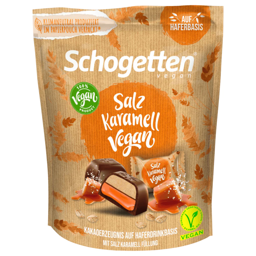 Schogetten Salz Karamell vegan 125g - 4000607760402