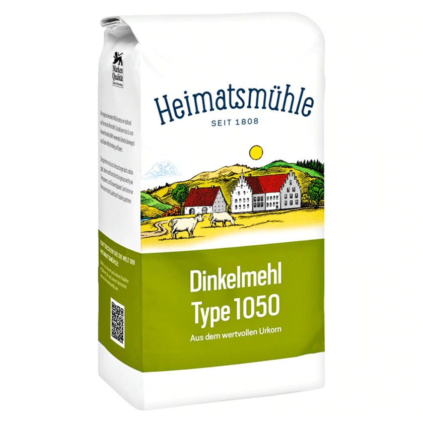 Heimatsmühle Dinkelmehl Type 1050 1kg - 4000742108015