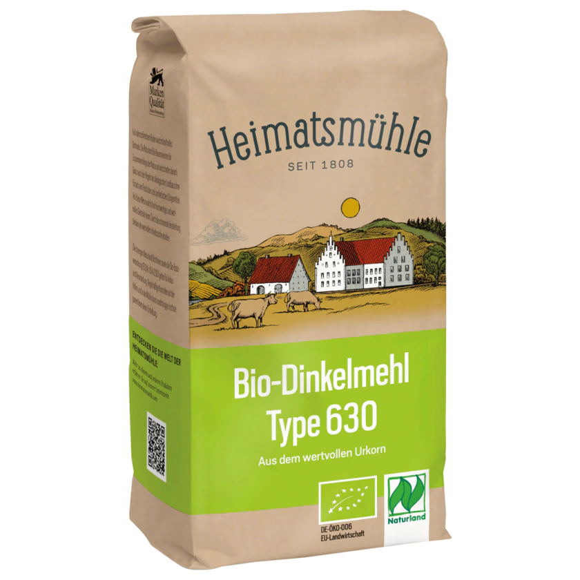 Heimatsmühle Bio-Dinkelmehl Type 630 1kg - 4000742913053