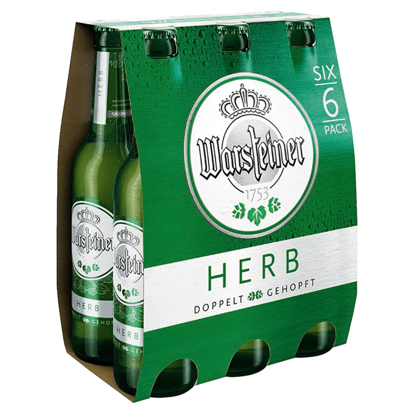 Warsteiner Herb 6x0,33l - 4000856108437