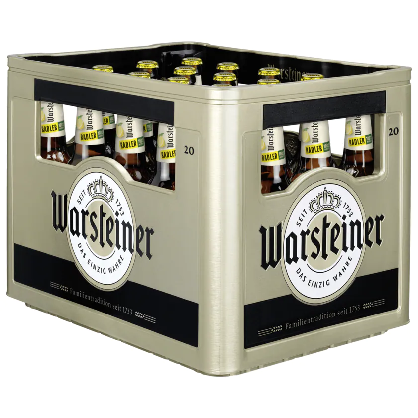 Warsteiner Radler 20x0,5l - 4000856205273