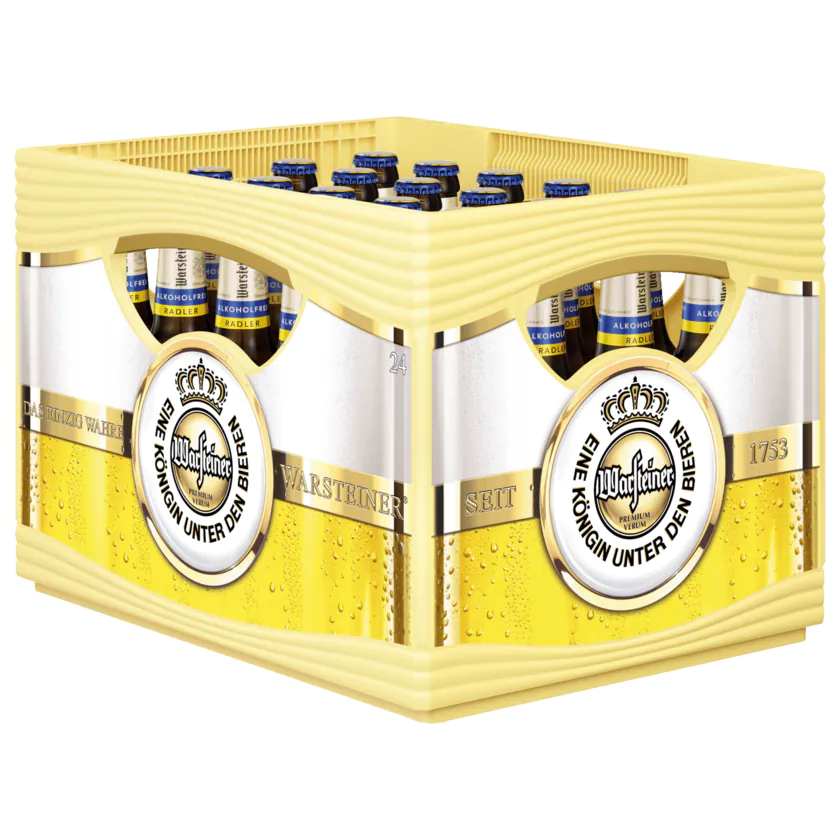 Warsteiner Radler alkoholfrei 24x0,33l - 4000856207123