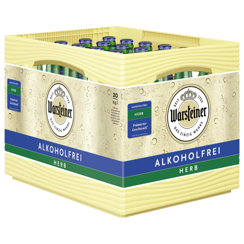 Warsteiner Herb Alkoholfrei 20x0,5l - 4000856208236