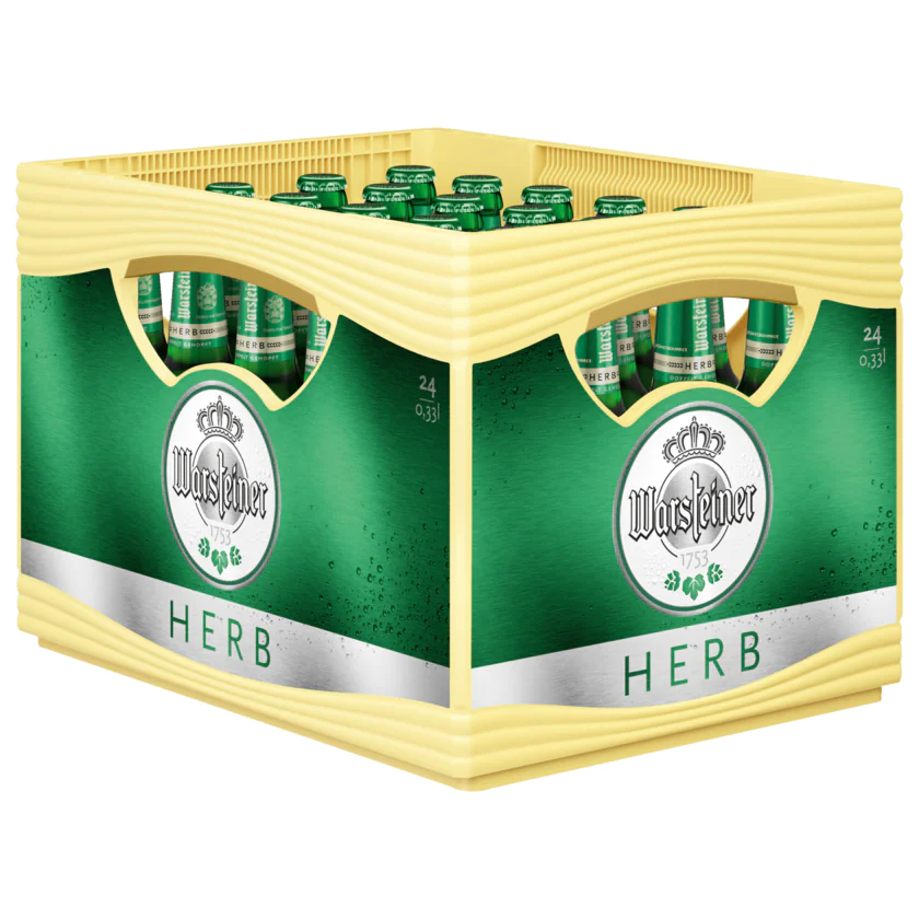 Warsteiner Herb 24x0,33l - 4000856208427
