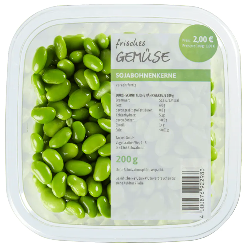 Sojabohnenkerne 200g REWE.de - 4000876922983
