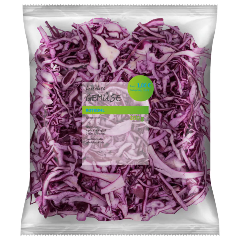Ready to eat Rotkohl 300g - 4000876923263