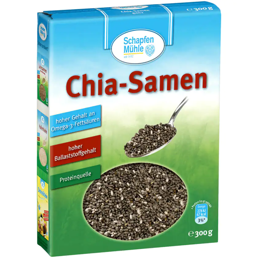 Schapfenmühle Chia Sahmen 300g - 4000950101297